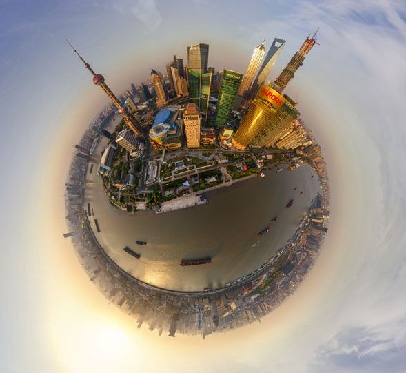 ¡ciudades Vistas En 360 Grados El Gancho
