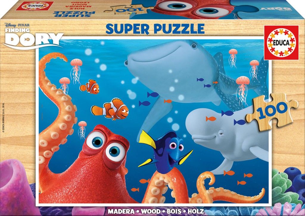 EDUCA Super Puzzle 100 pz Buscando a Dory
