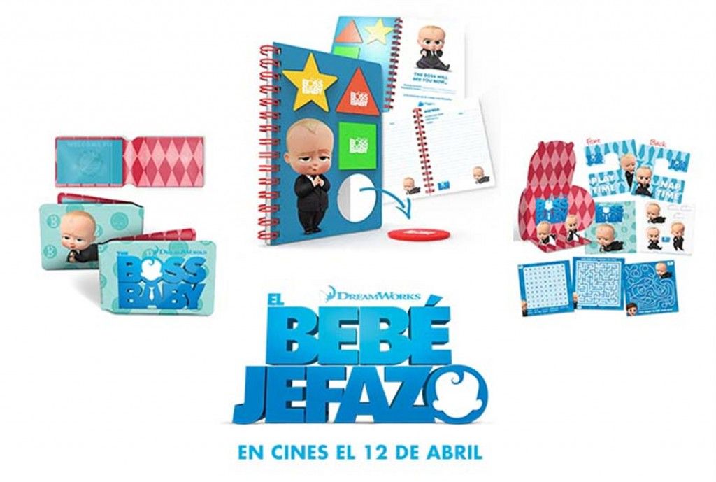 EL BEBE JEFAZO - Cuaderno Set Tarjetero (Large)