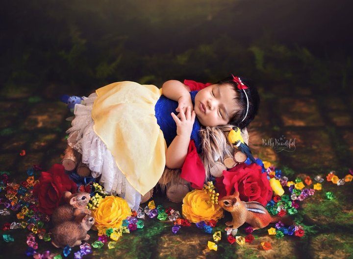 foto-bebé-princesa-blancanieves-y-los-siete-enanitos-disney-karen-marie